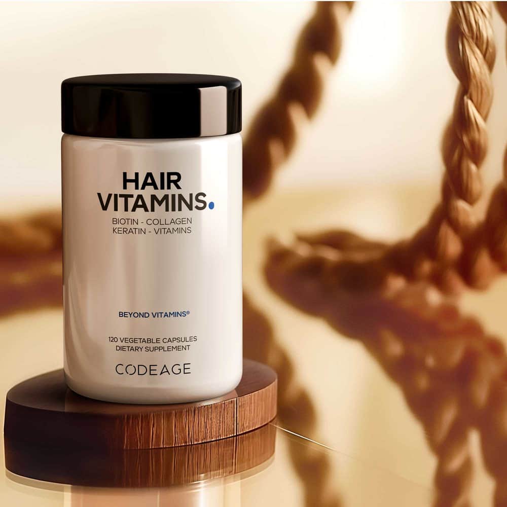 Codeage Hair Vitamins Biotin - Collagen - Keartin - Vitamins - Image 3