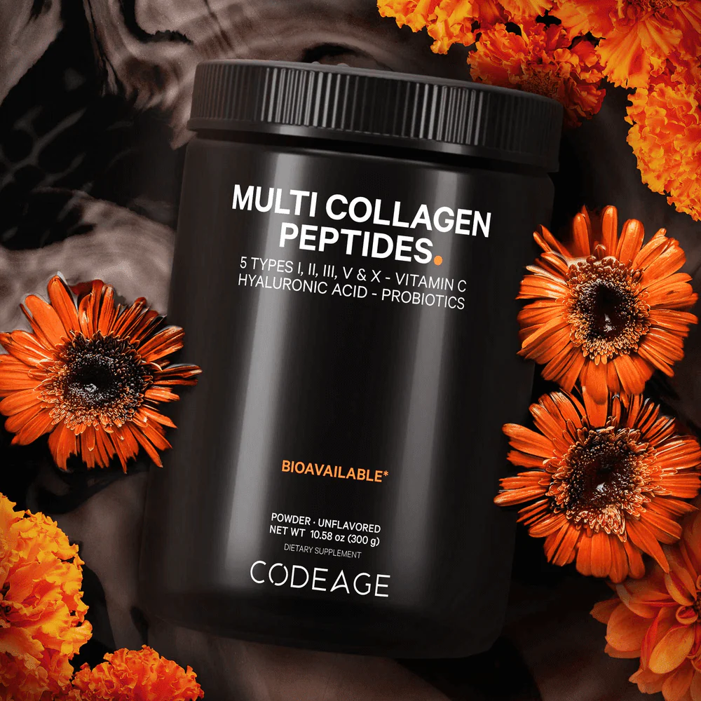 Codeage Hydrolyzed Multi Collagen Peptides Powder Supplement Black Edition - Image 3