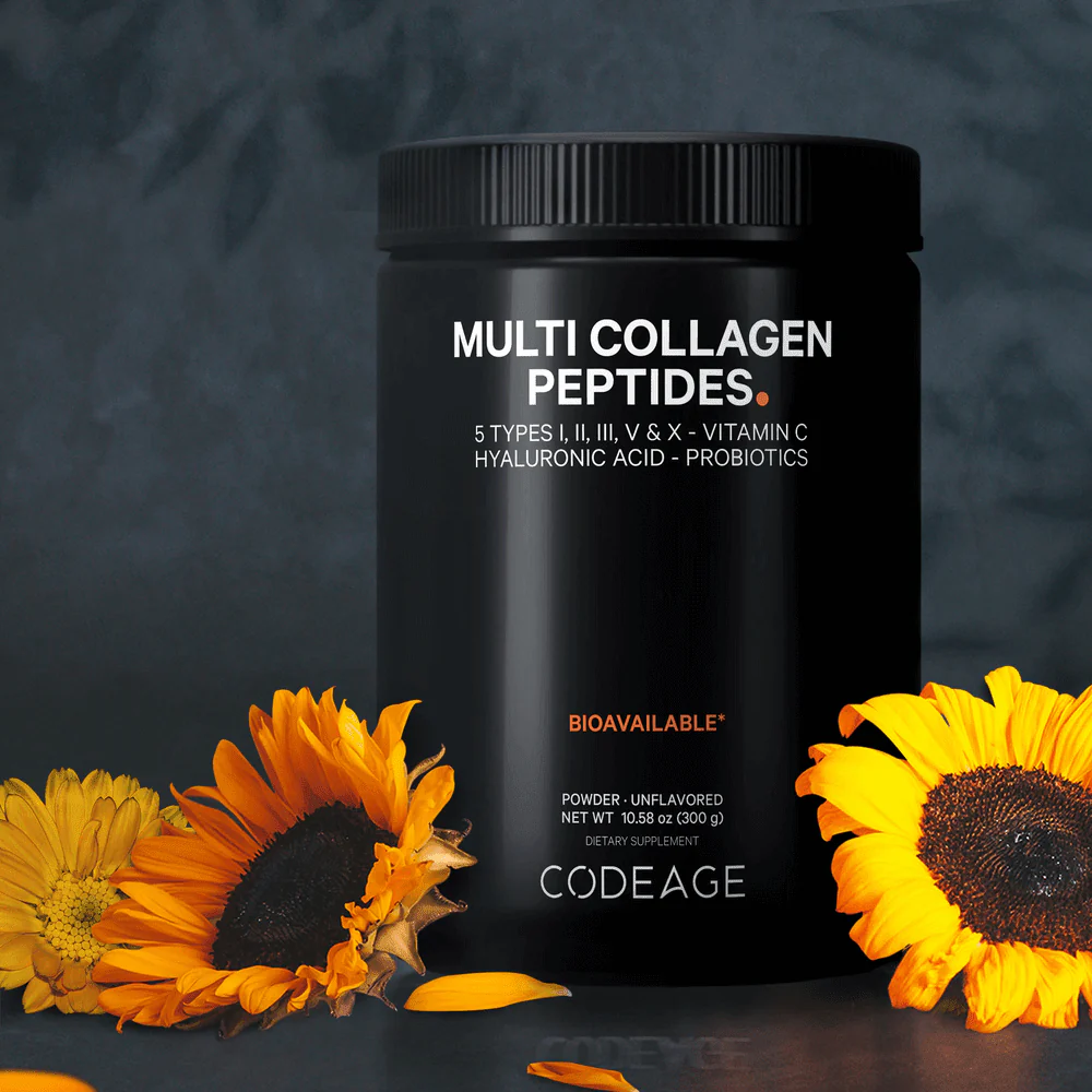 Codeage Hydrolyzed Multi Collagen Peptides Powder Supplement Black Edition - Image 5