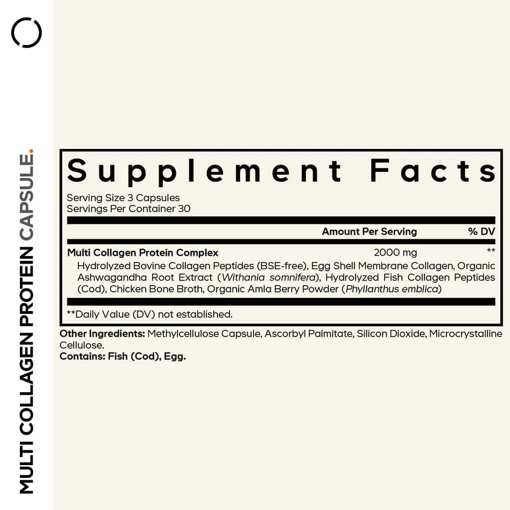 Codeage Hydrolyzed Multi Collagen Supplement - Image 2