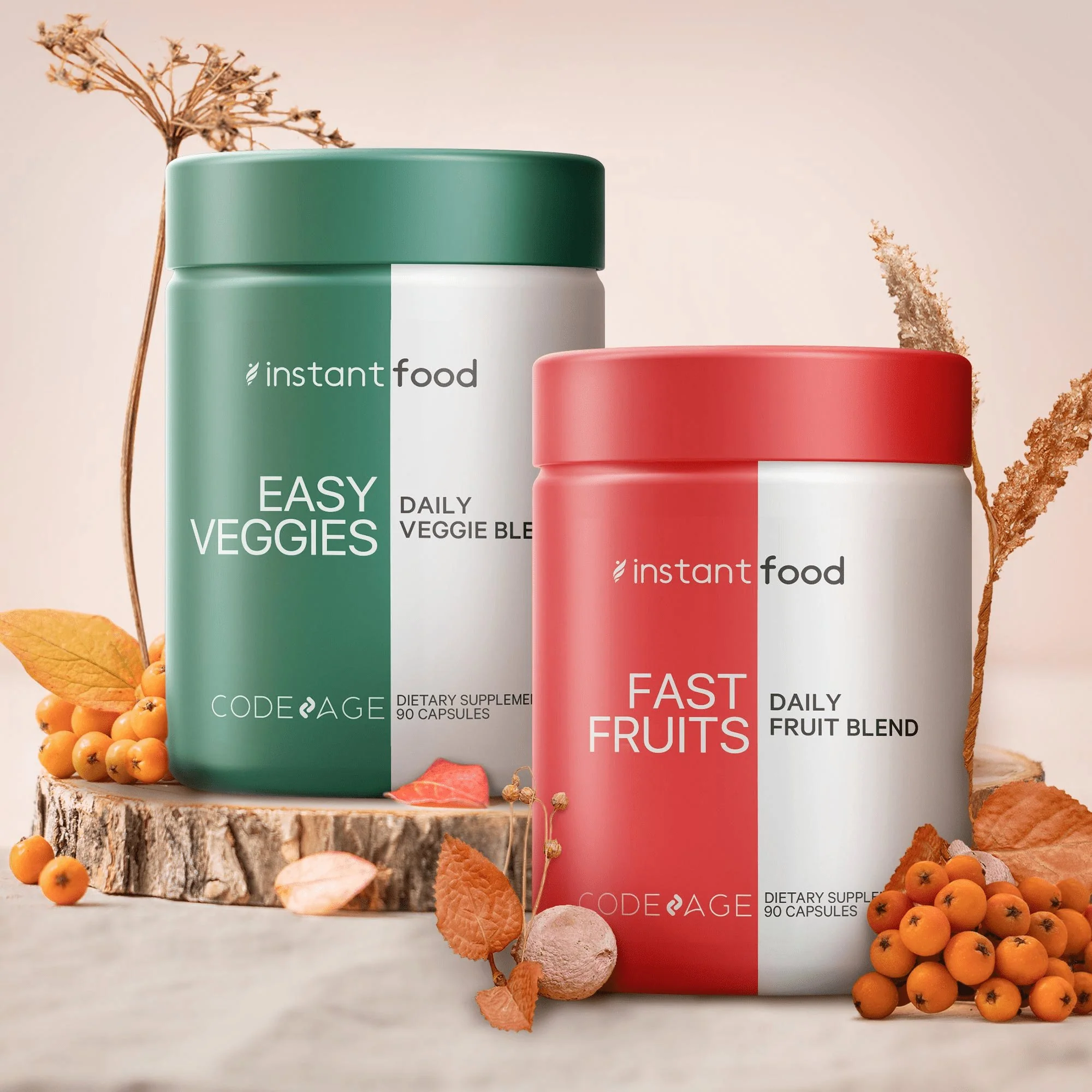 Codeage Instantfood Easy Veggies + Fast Fruits Bundle - Image 4