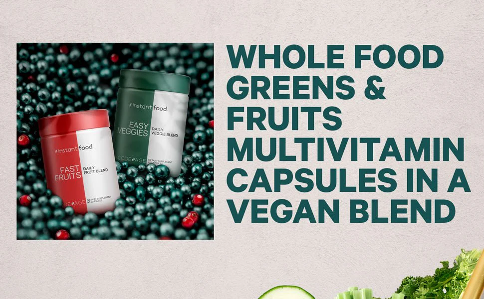 Codeage Instantfood Easy Veggies + Fast Fruits Bundle - Image 3