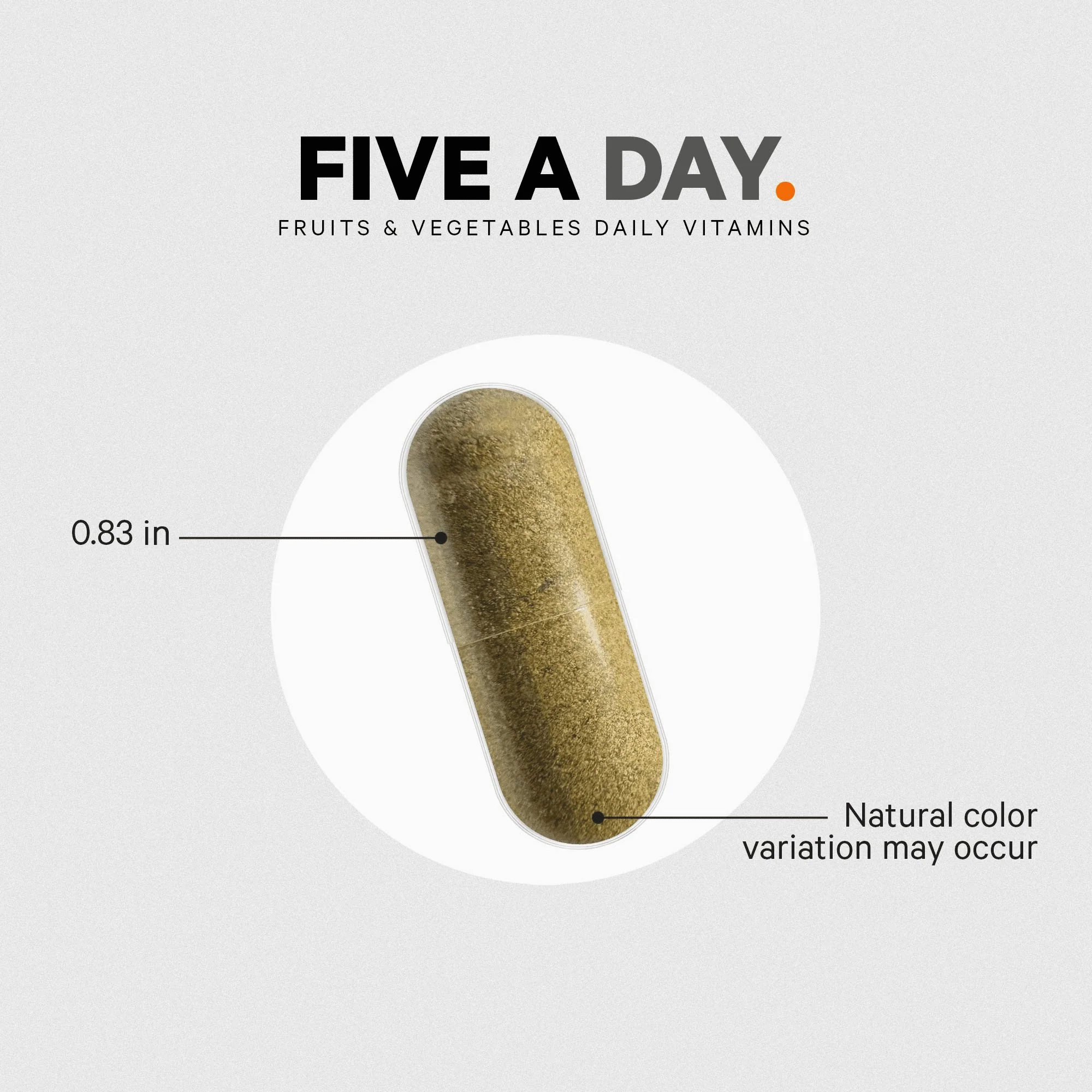Codeage Instantfood Five a Day Fruits + Vegetables In 1 Capsule - Image 6