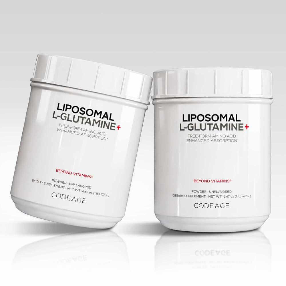 Codeage L-Glutamine+ Free-Form Amino Acid Powder Supplement - Image 4