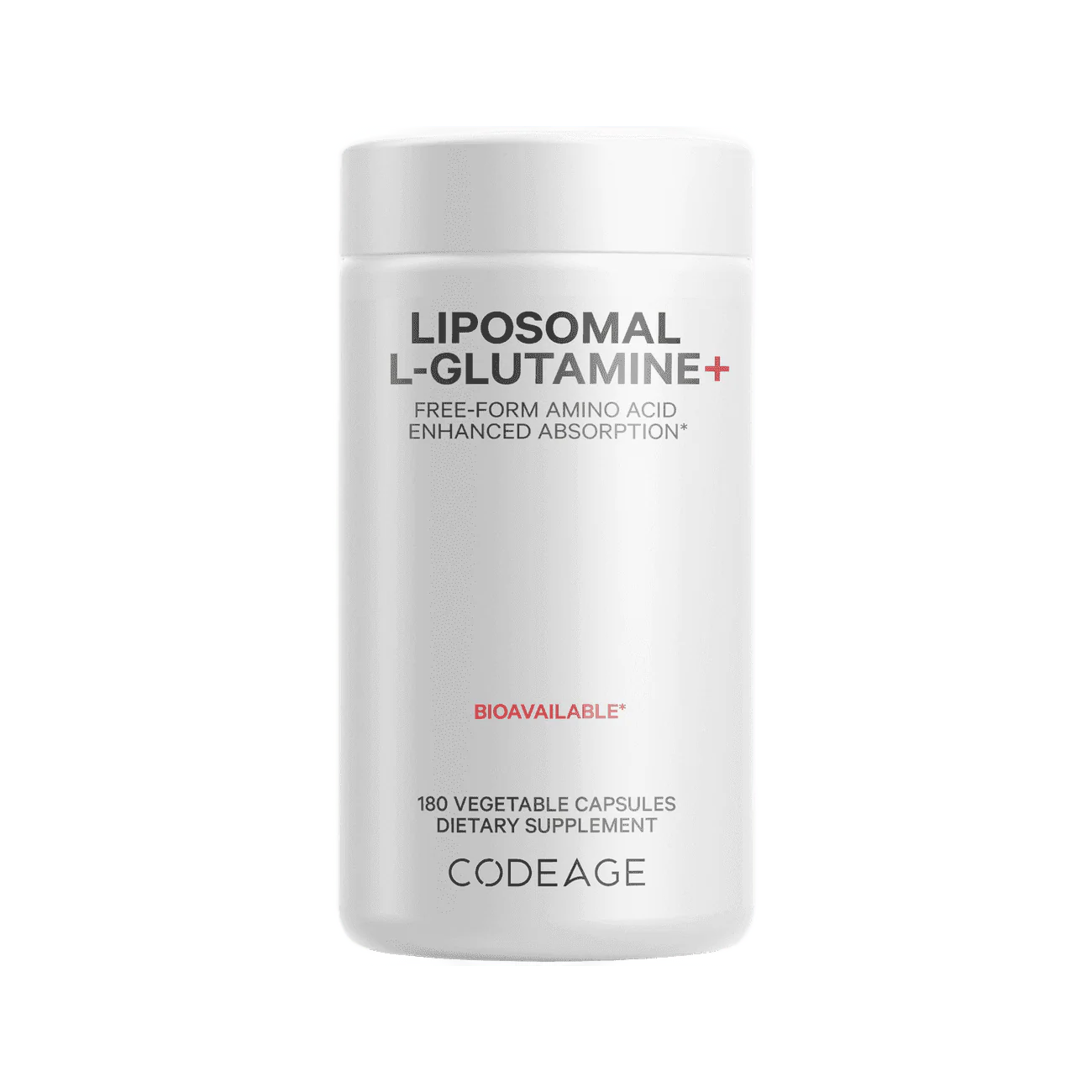 Codeage L-Glutamine+ Free-Form Amino Acid Supplement