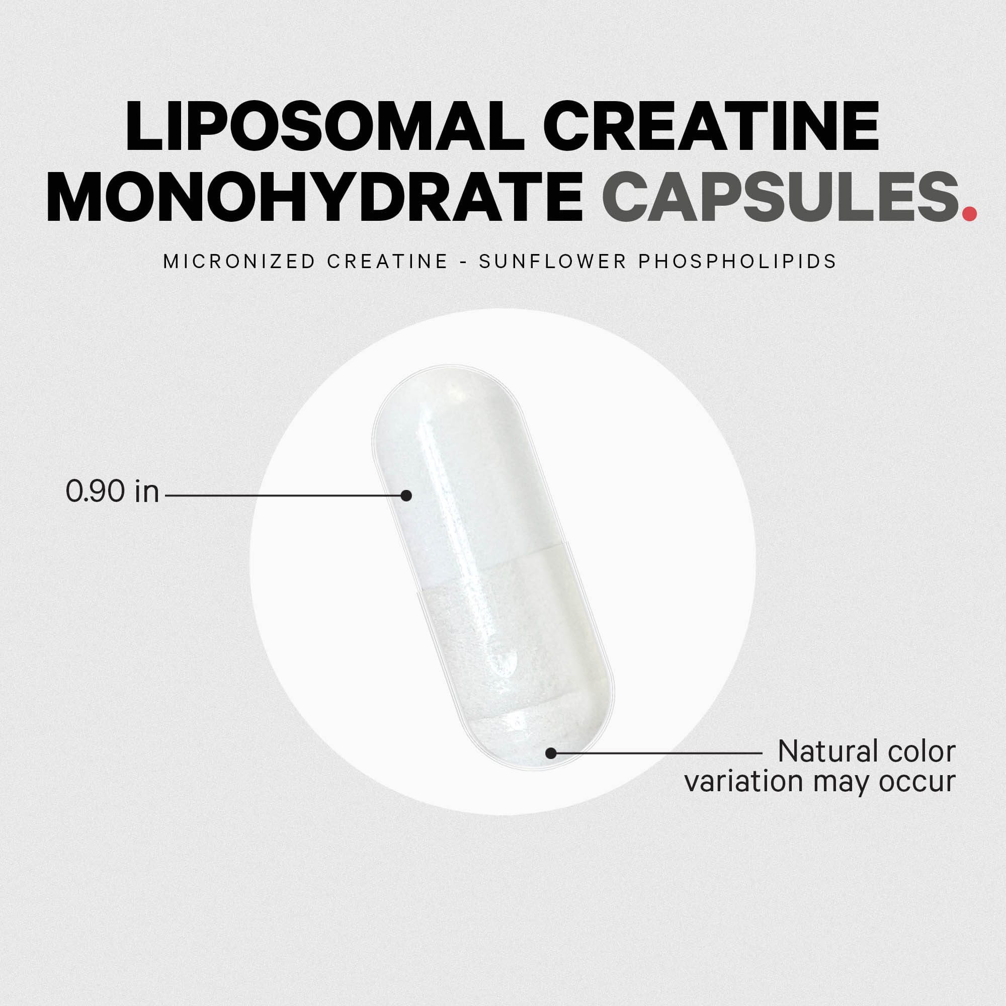 Codeage Liposomal Creatine Monohydrate Capsules - Image 4