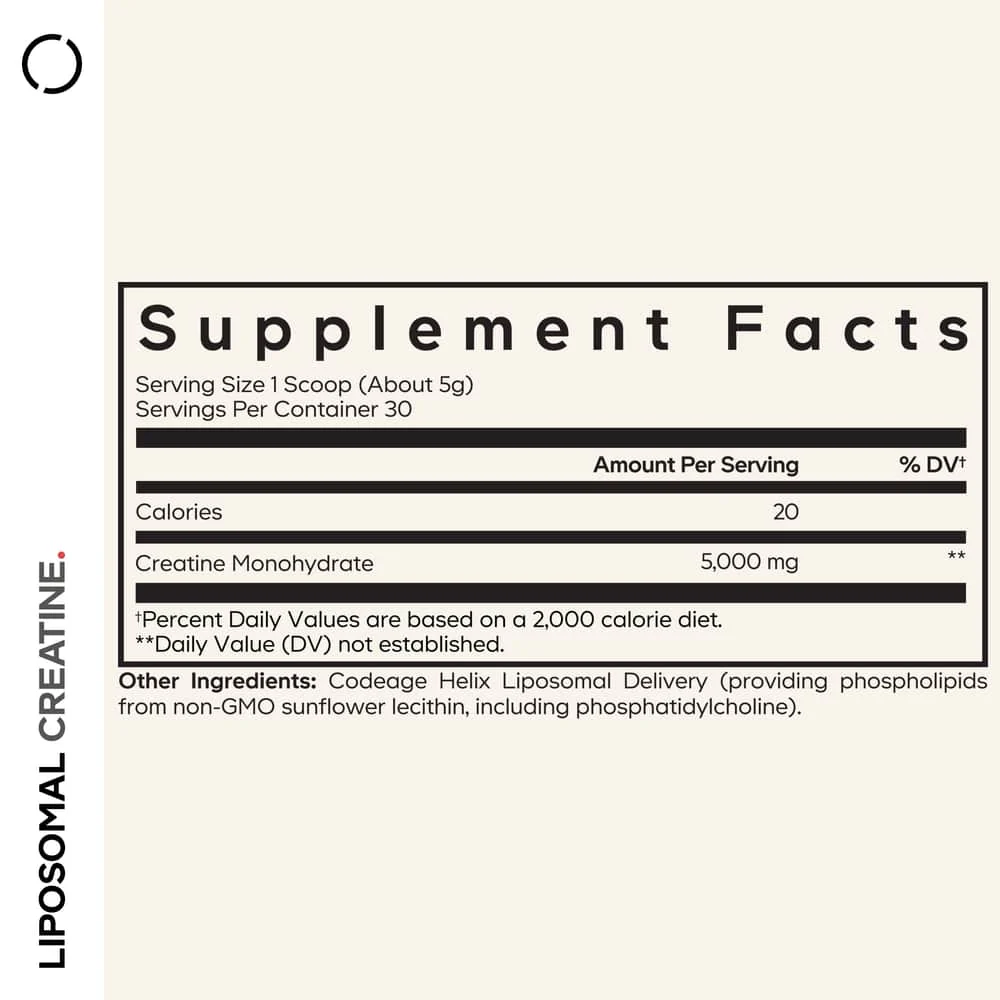 Codeage Liposomal Creatine Monohydrate Mini - Image 2