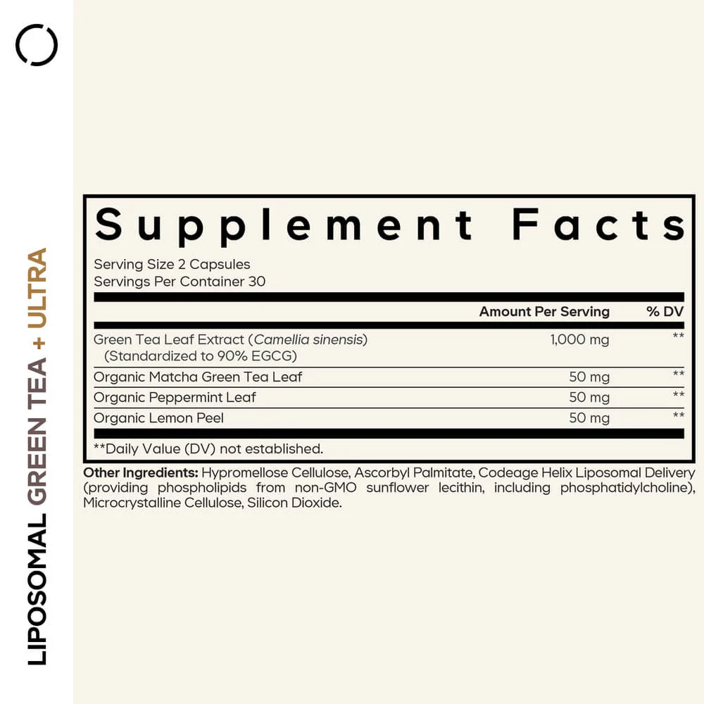 Codeage Liposomal Green Tea+ Ultra - Image 2