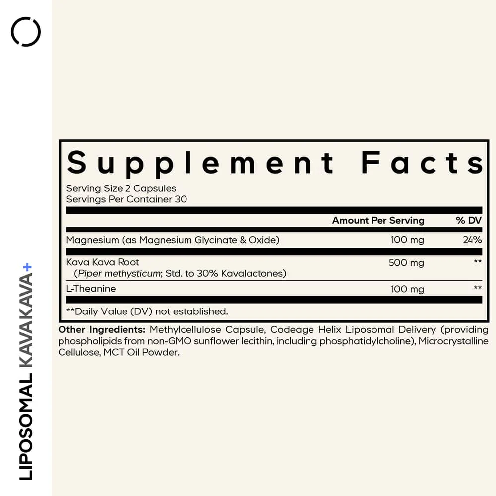 Codeage Liposomal Kava Kava+ - Image 2