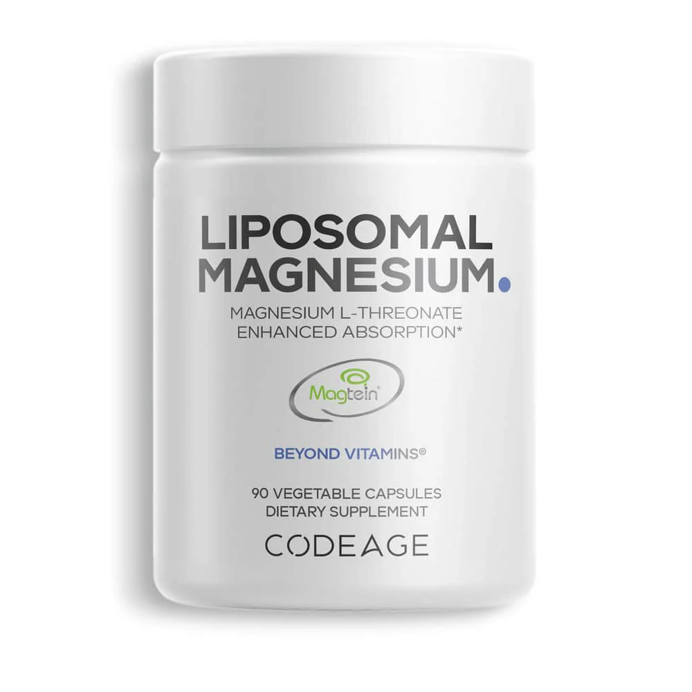 Codeage Liposomal Magnesium L-Threonate Supplement
