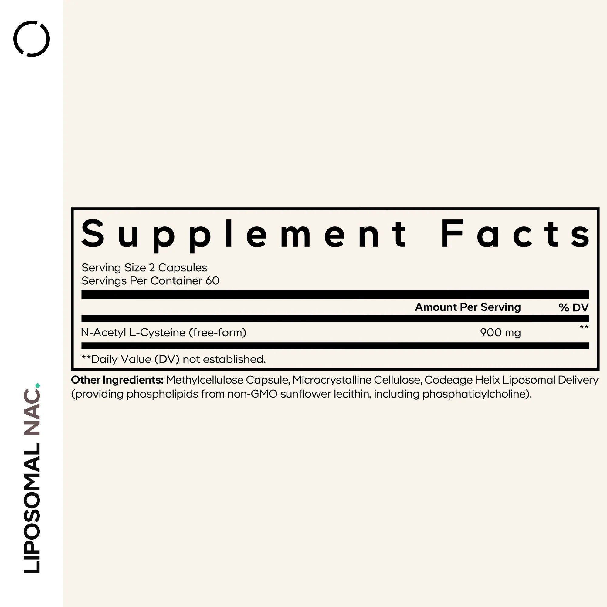 Codeage Liposomal NAC - Image 2