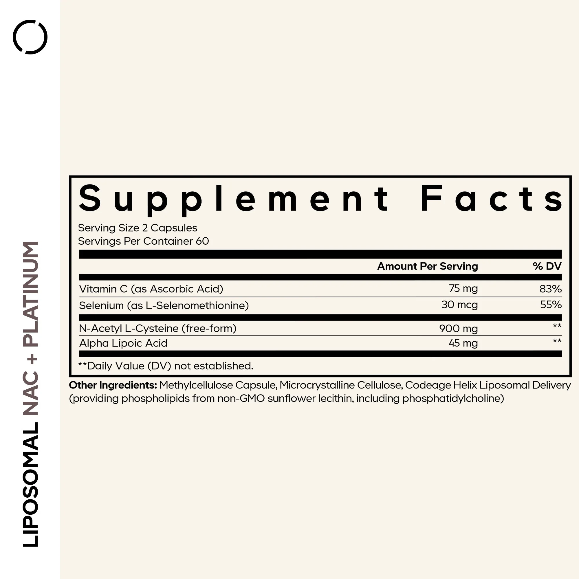 Codeage Liposomal NAC+ Platinum - Image 3