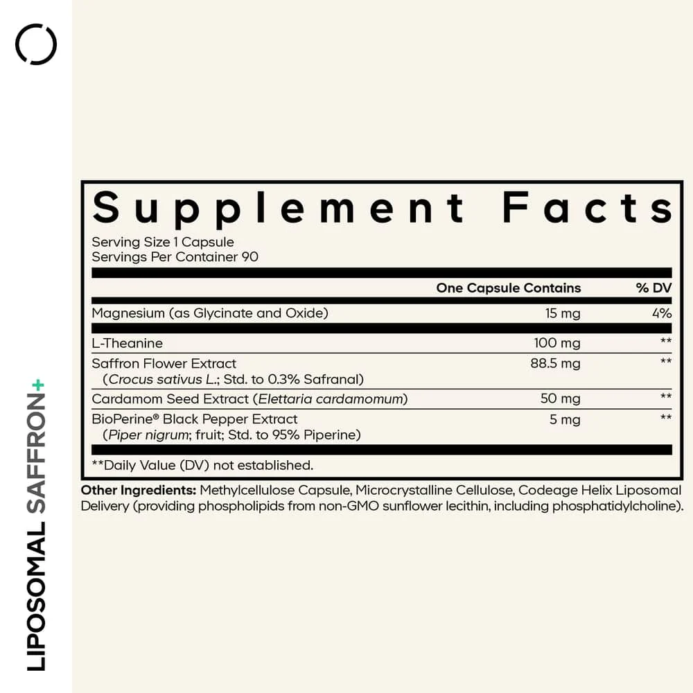 Codeage Liposomal Saffron+ - Image 2