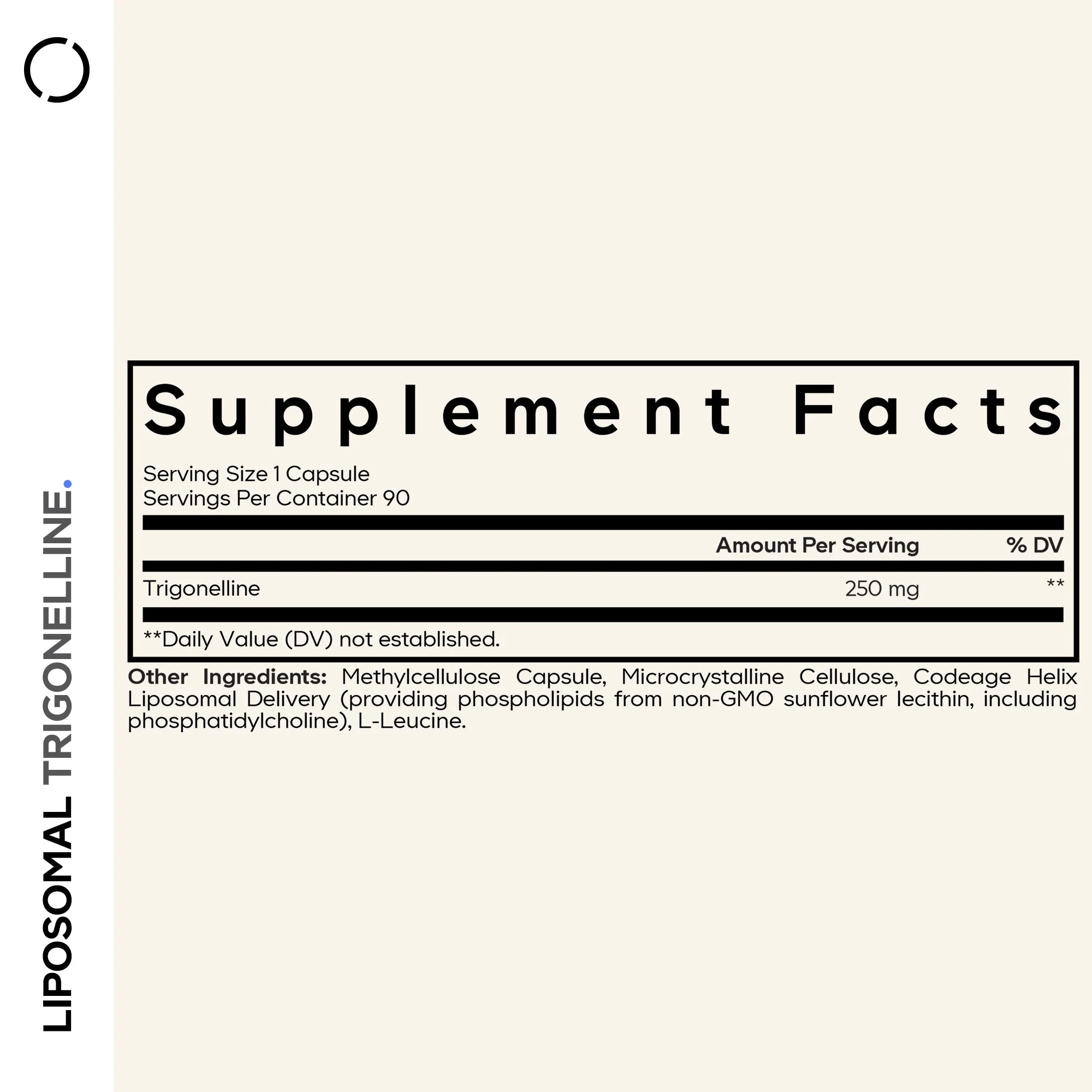 Codeage Liposomal Trigonelline - Image 2