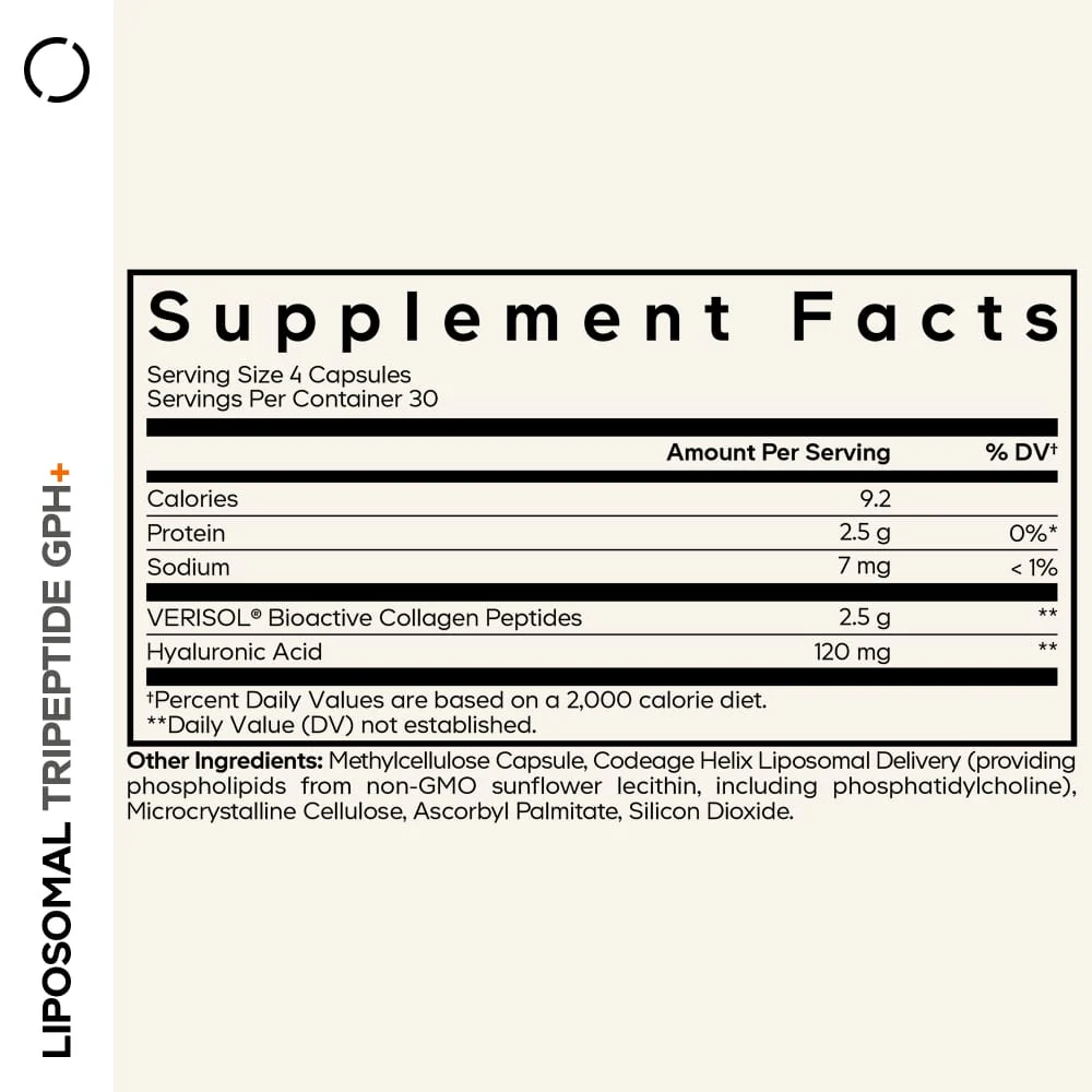 Codeage Liposomal Tripeptide GPH+ - Image 2