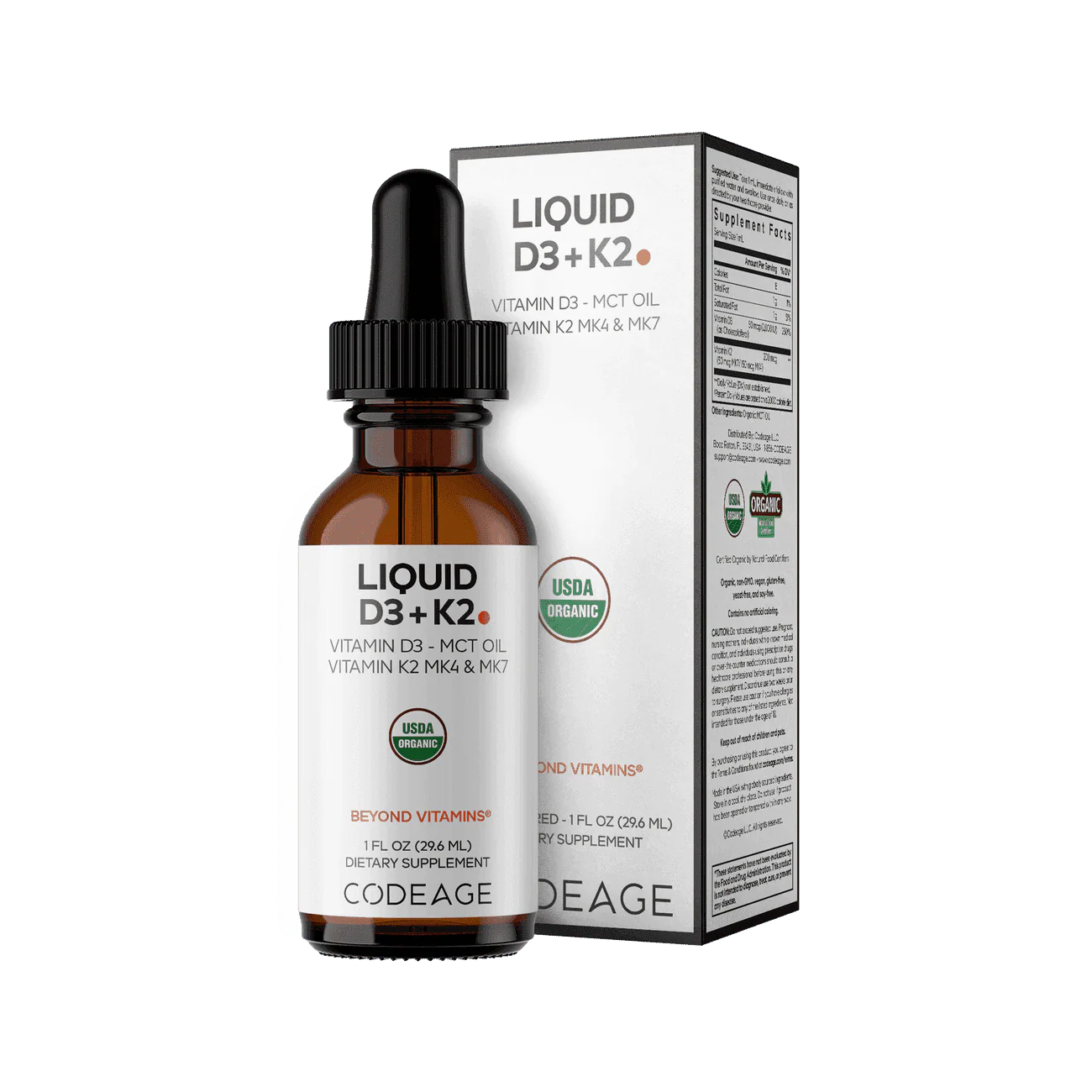 Codeage Liquid D3 + K2