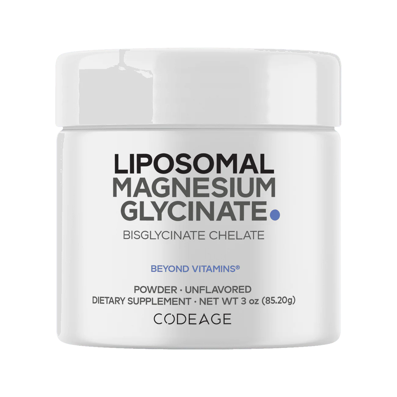 Codeage Magnesium Glycinate 100% Chelated Powder Supplement