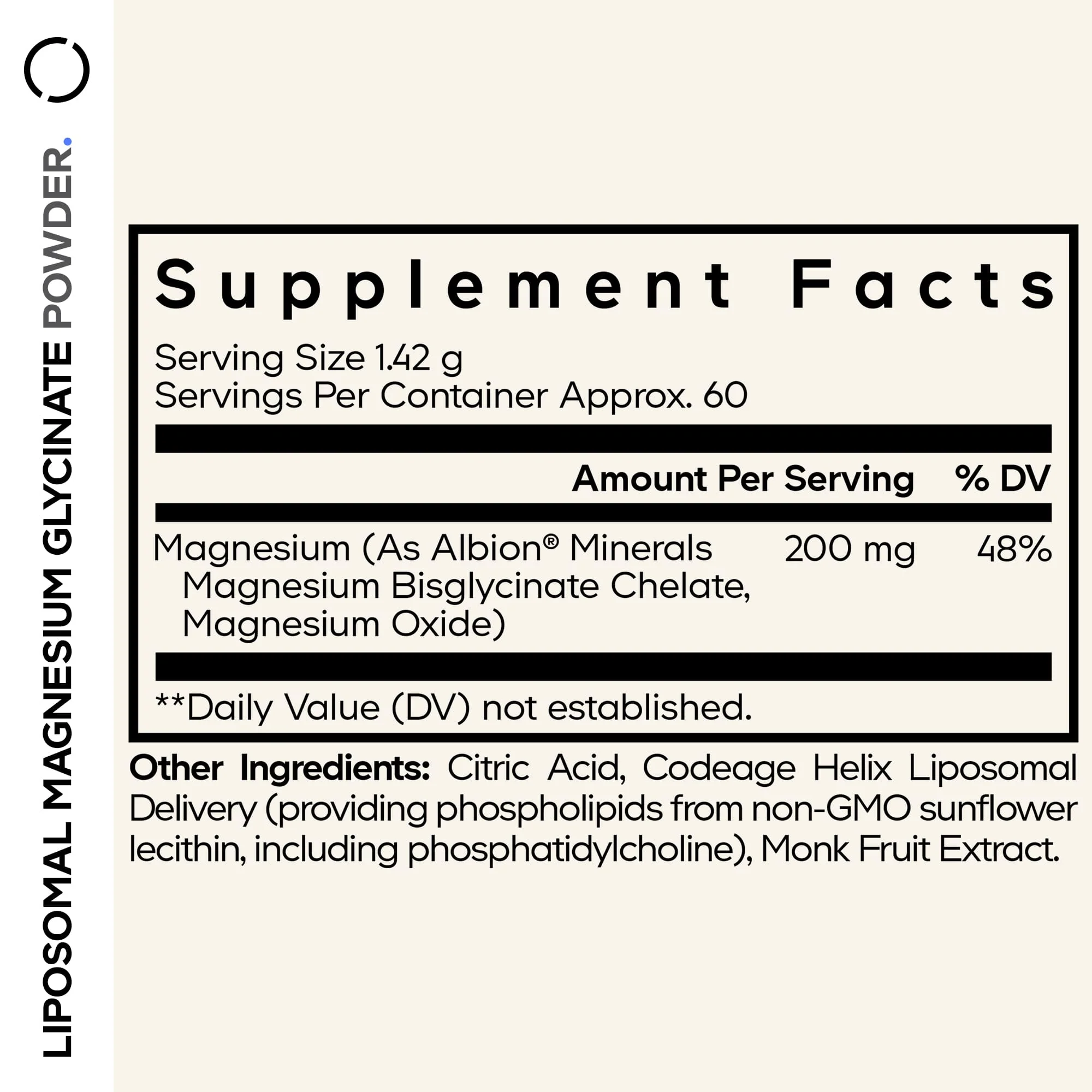 Codeage Magnesium Glycinate 100% Chelated Powder Supplement - Image 2