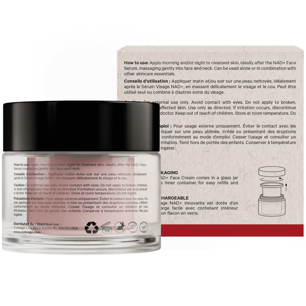 Codeage Maison Rouge NAD+ Face Cream - Image 2