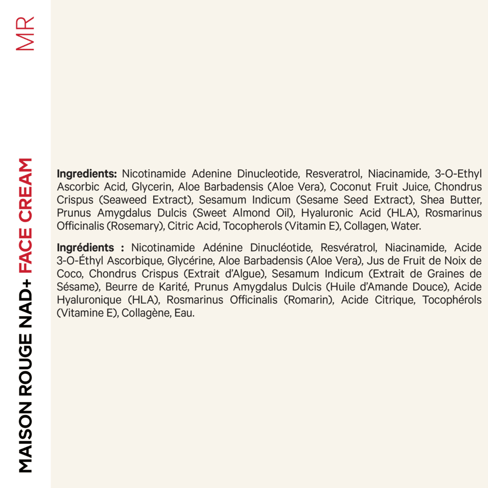Codeage Maison Rouge NAD+ Face Cream - Image 3
