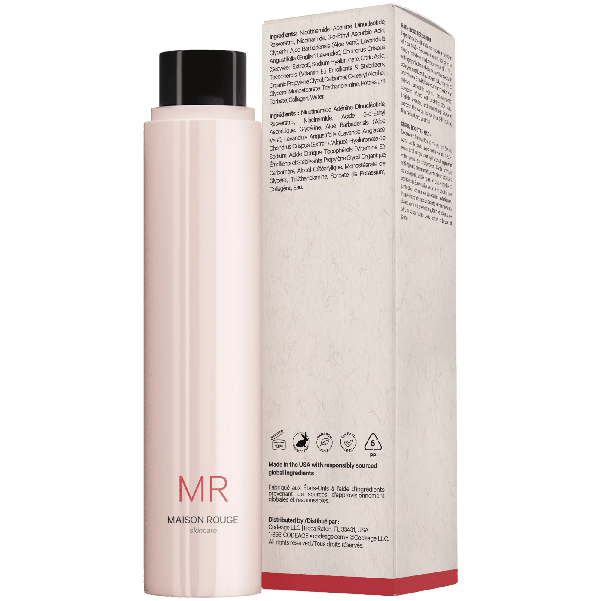 Codeage Maison Rouge NAD+ Face Serum Refill - Image 5