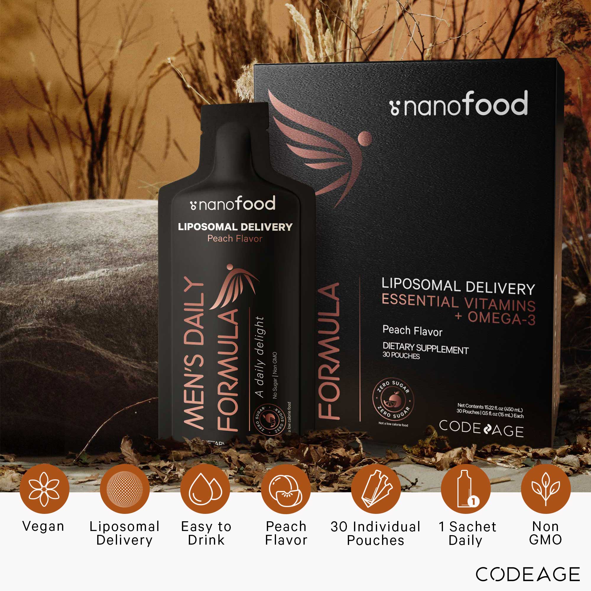 Codeage Men's Daily Liquid Vitamins - Image 3