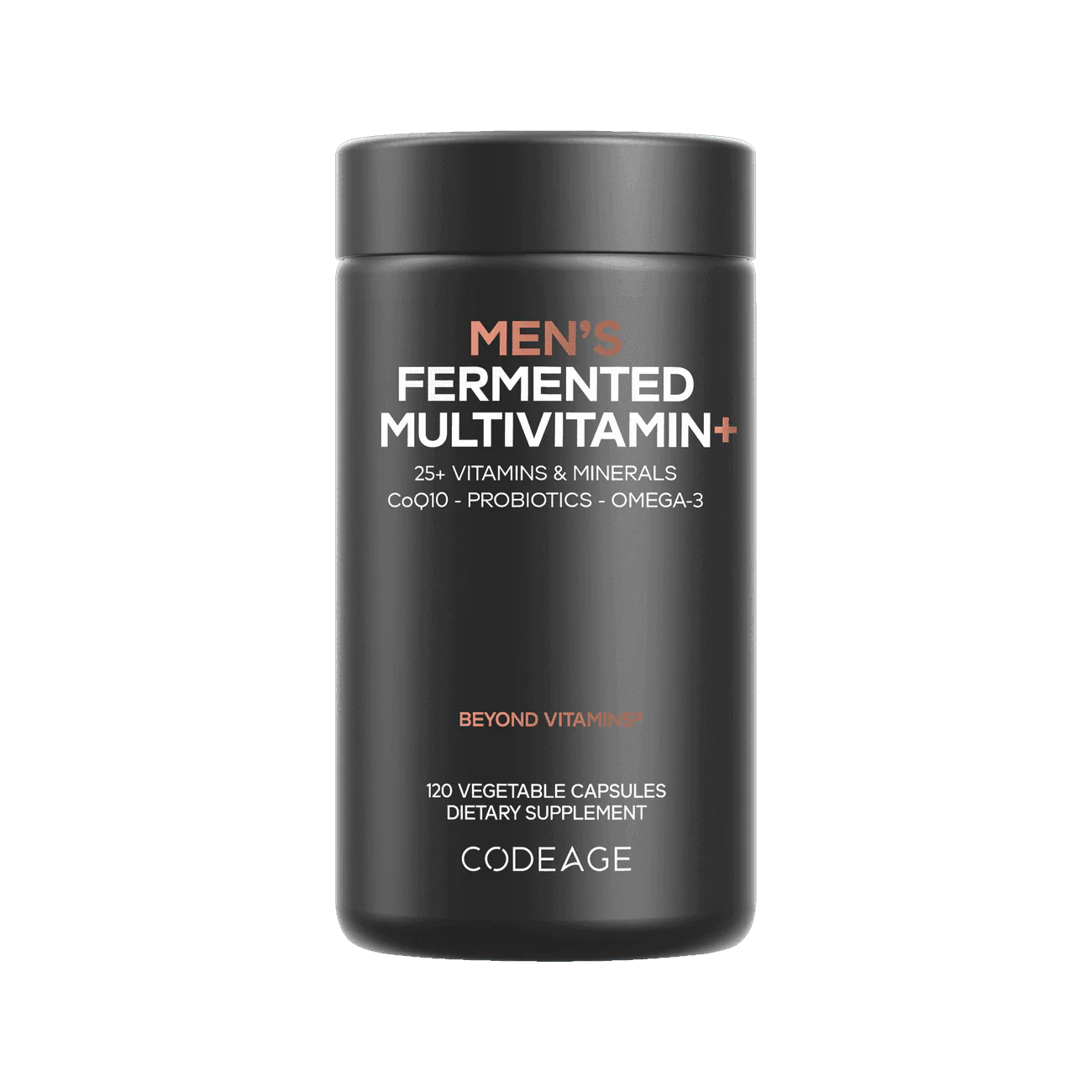 Codeage Men's Fermented Multivitamin 25+ Vitamins & Minerals
