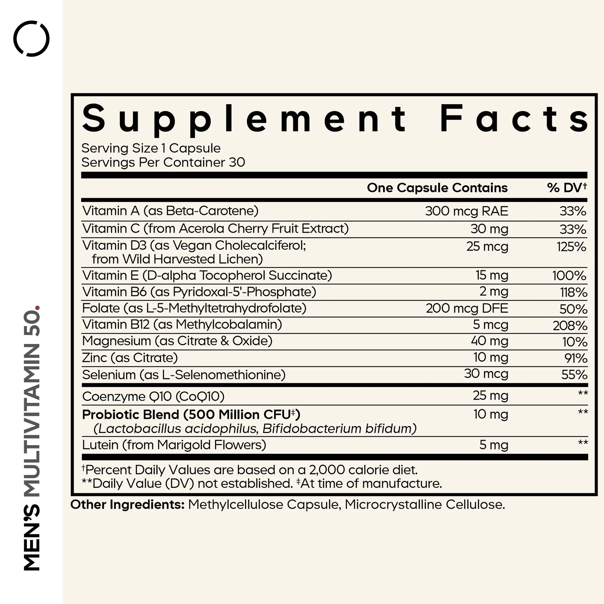 Codeage Men's Multivitamin 50 - Image 2