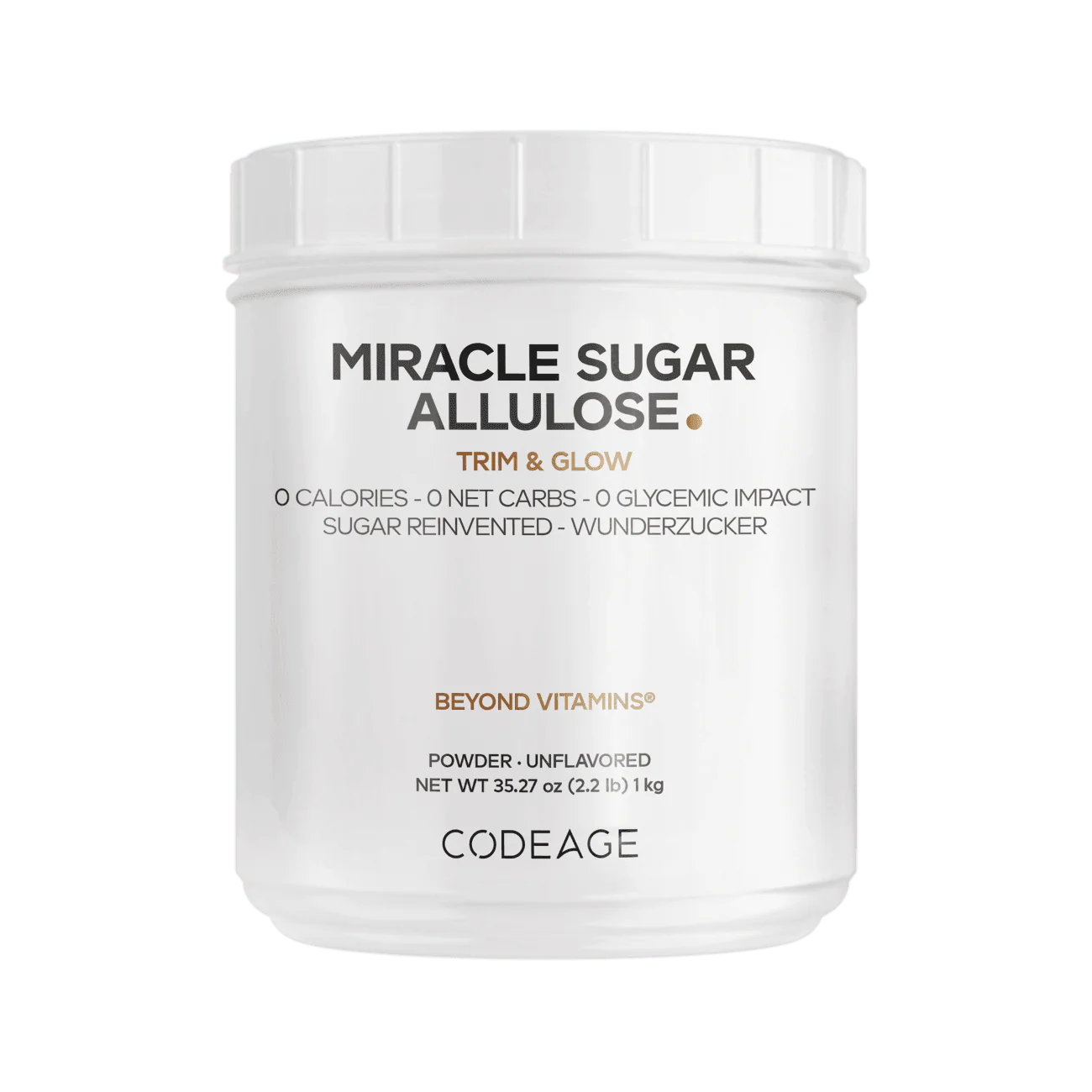 Codeage Miracle Sugar Allulose Powder