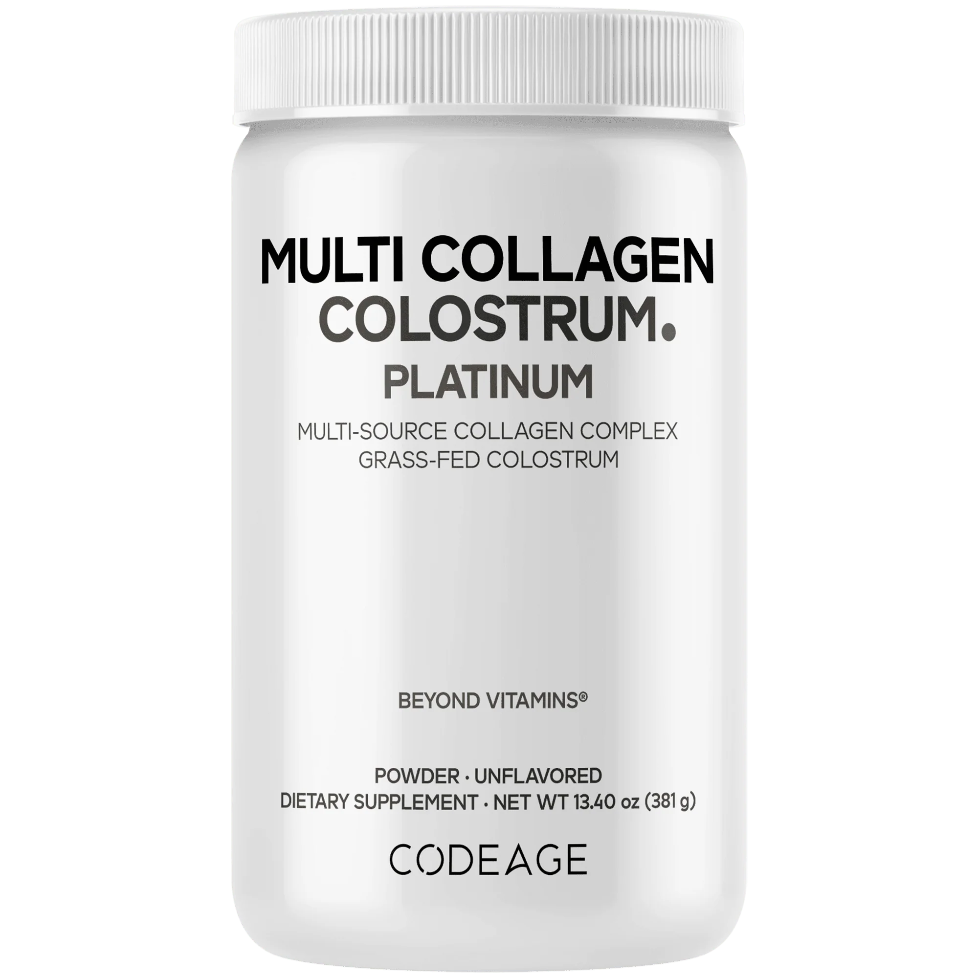 Codeage Multi Collagen Colostrum Platinum Powder