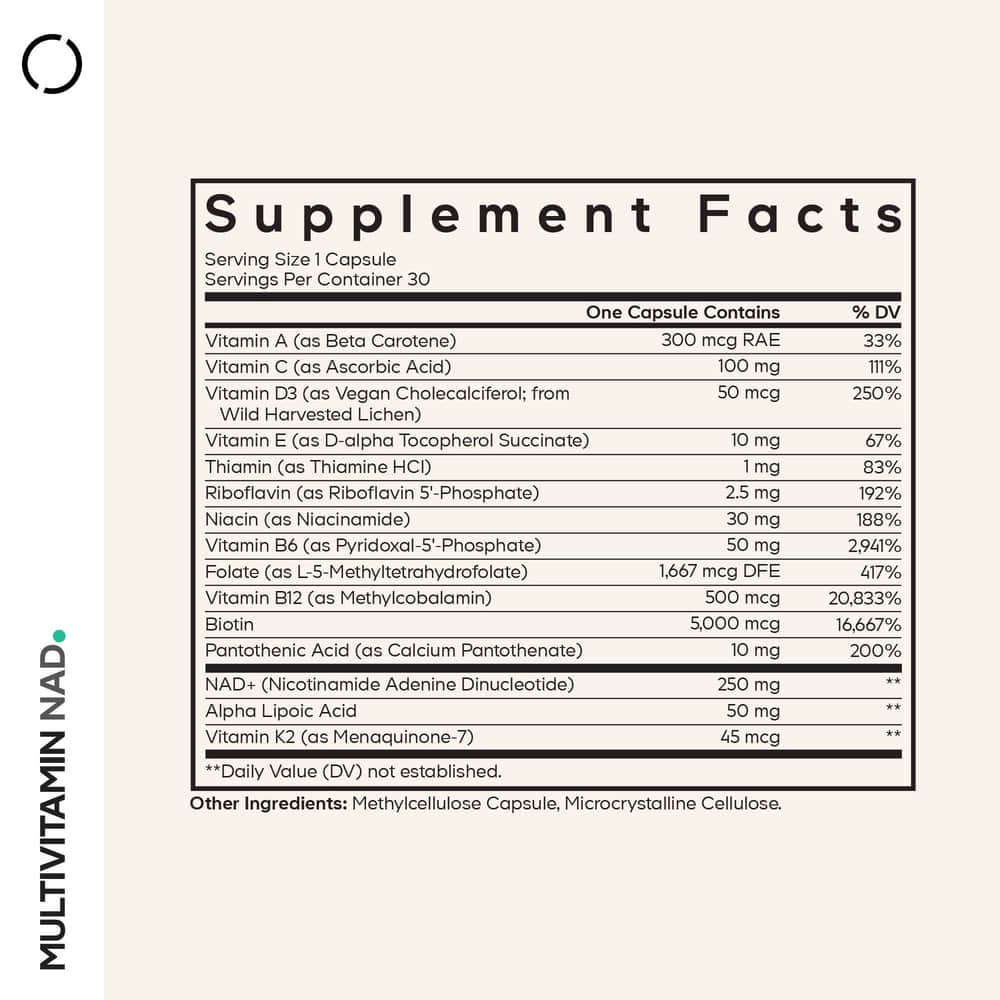 Codeage Multivitamin NAD+ - Image 2
