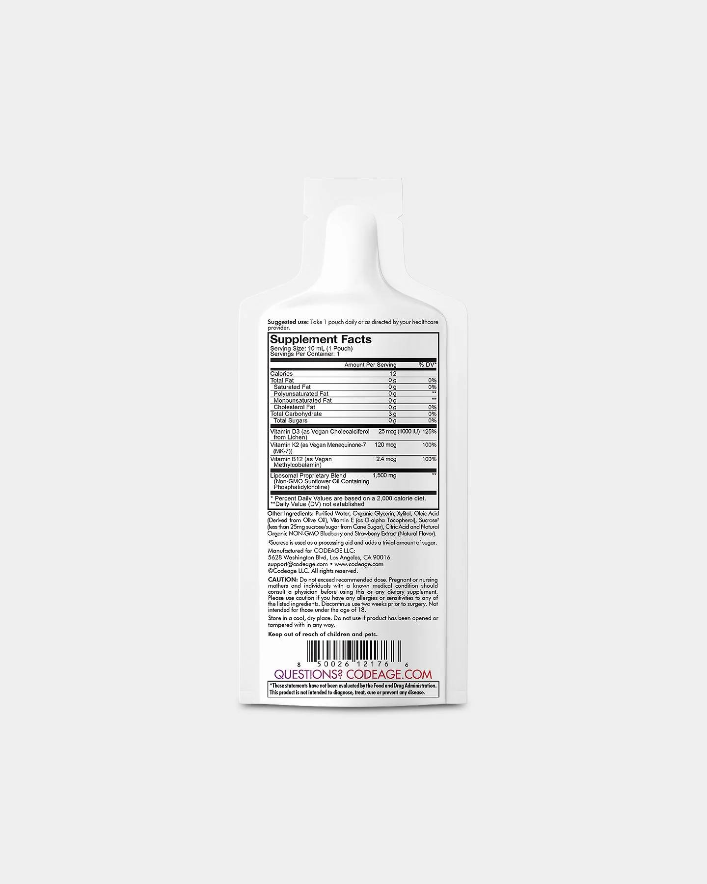 Codeage Nanofood Wonder-D Plant Based - Image 3