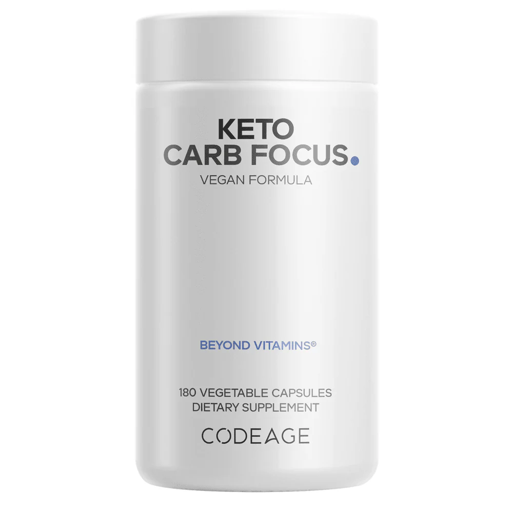 Codeage Nutrition Keto Carb Focus Vegan Formula Supplement