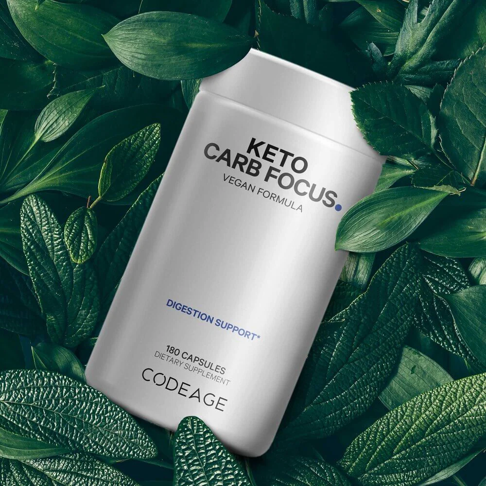 Codeage Nutrition Keto Carb Focus Vegan Formula Supplement - Image 3