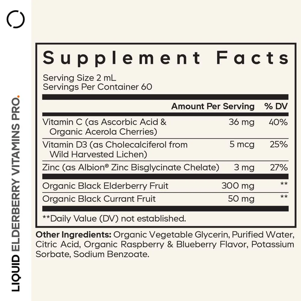 Codeage Organic Black Elderberry Syrup - Image 2