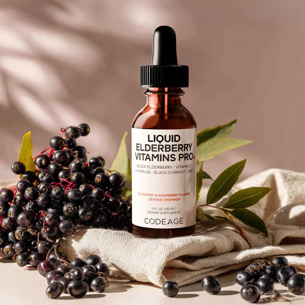 Codeage Organic Black Elderberry Syrup - Image 4