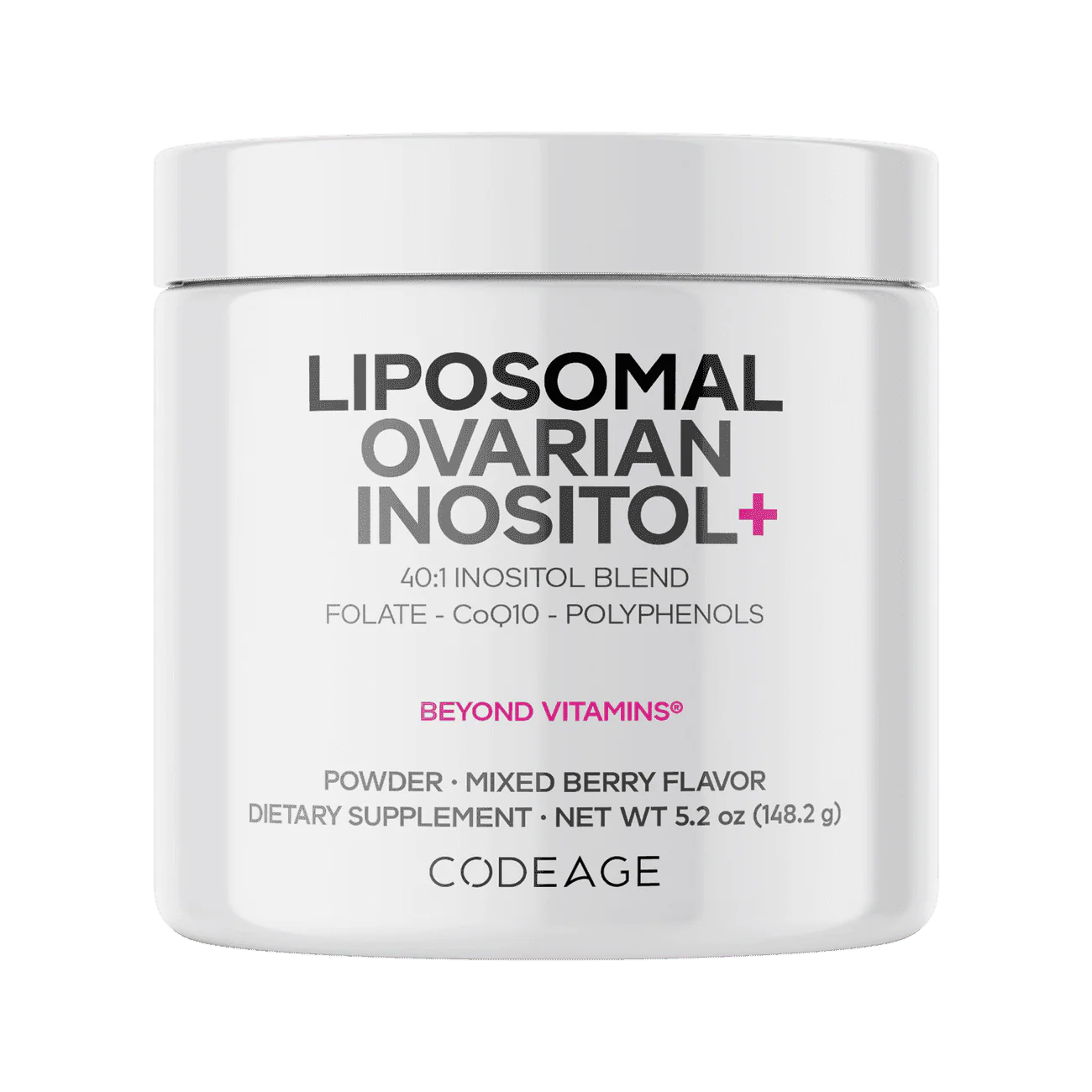 Codeage Ovarian Inositol+ Hormonal Balance Powder Supplement