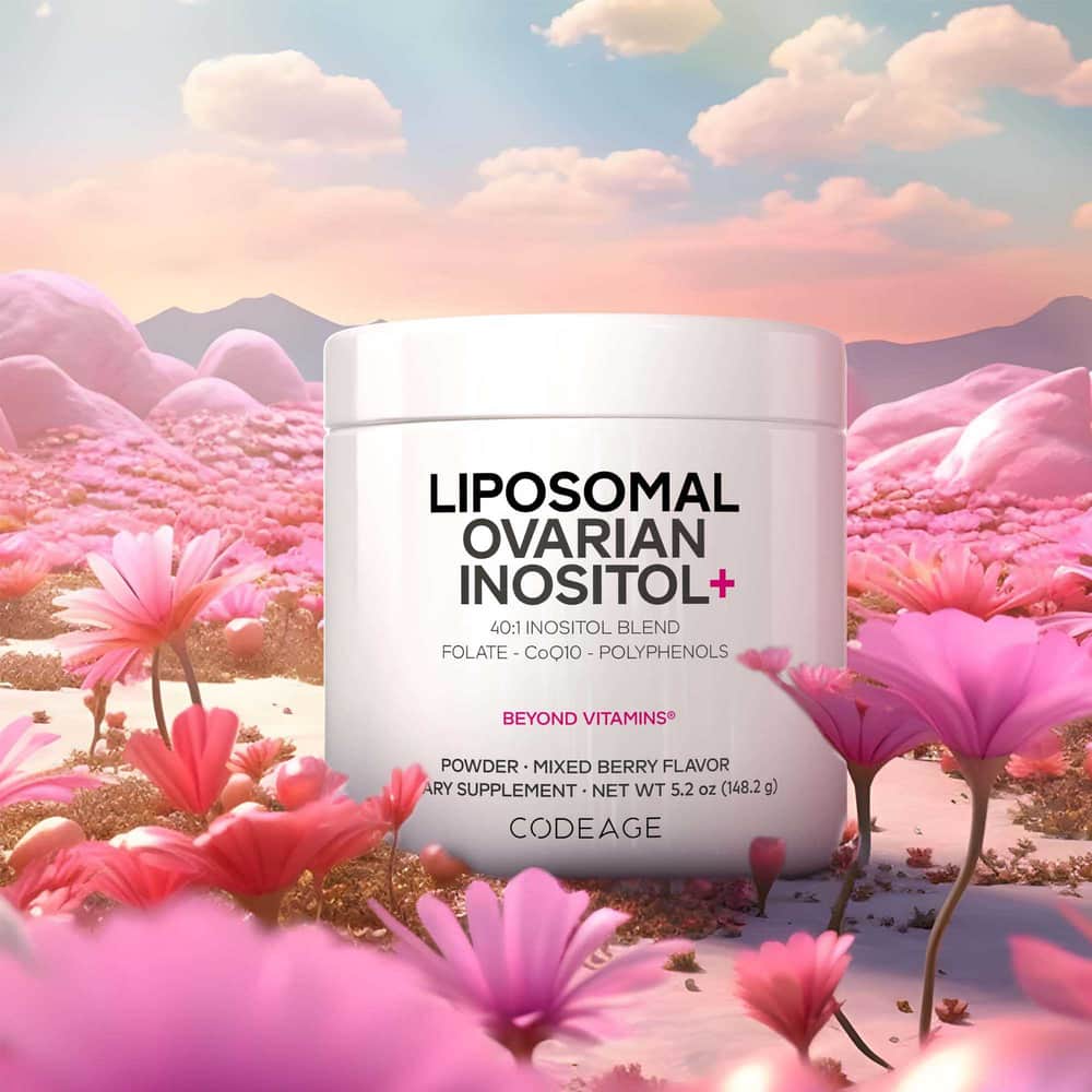 Codeage Ovarian Inositol+ Hormonal Balance Powder Supplement - Image 3