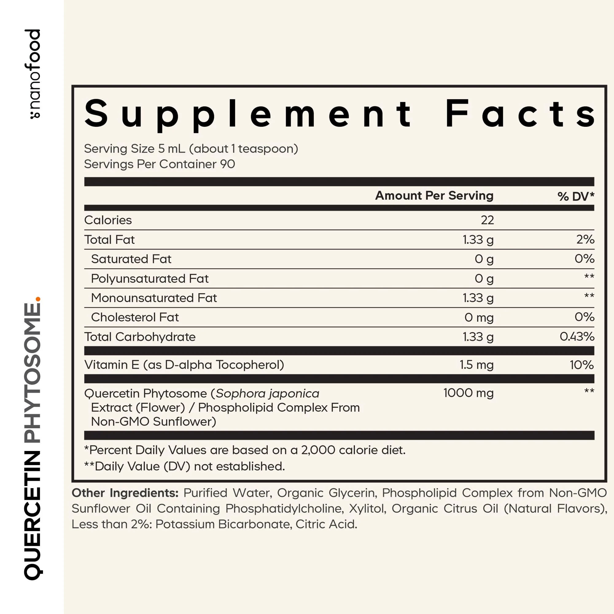 Codeage Nanofood Quercetin Phytosome - Image 2