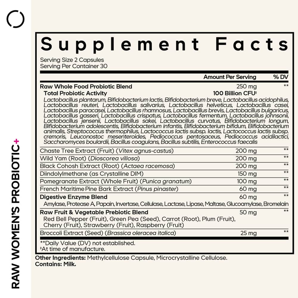 Codeage Raw Women's Probiotic+ - Image 2