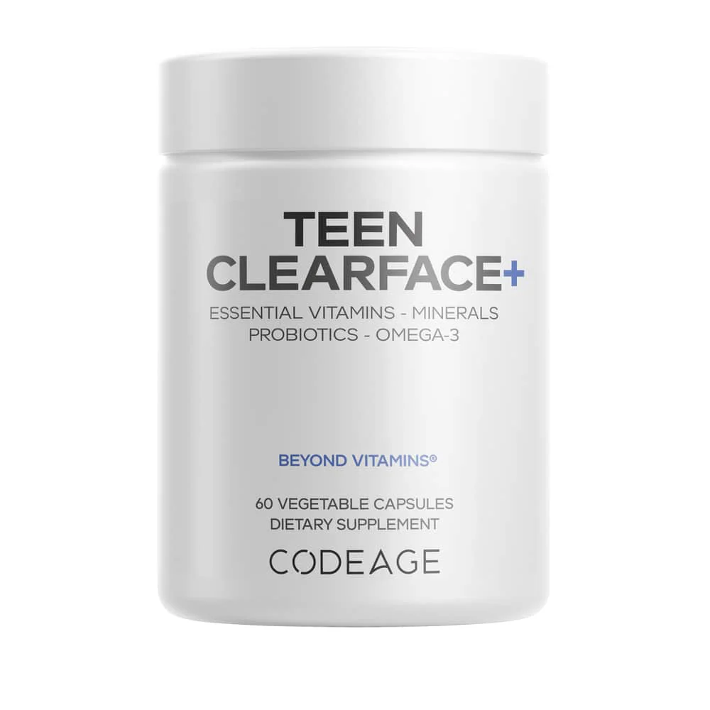 Codeage Teen Clearface+ Multivitamin