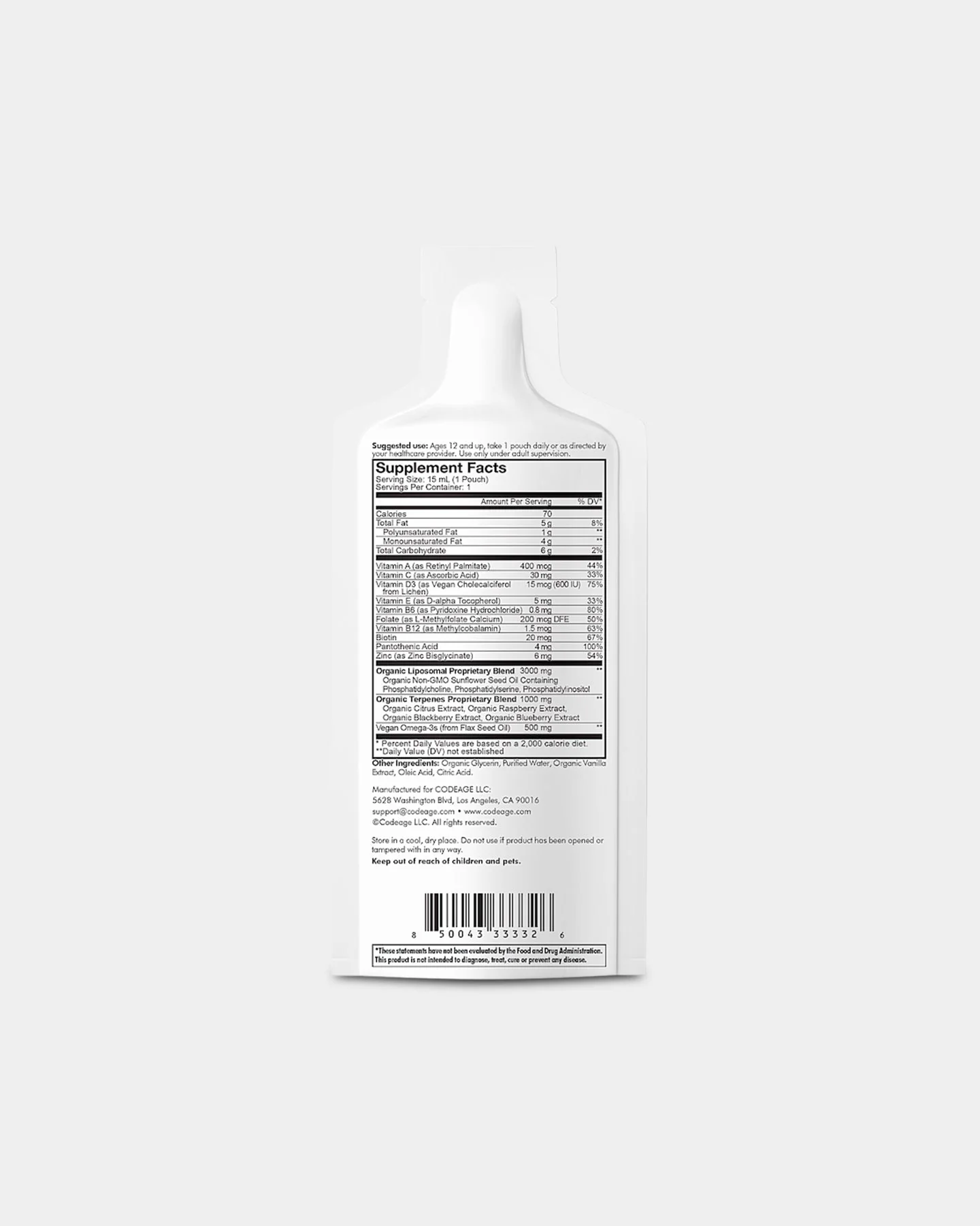 Codeage Teen Daily Vitamins - Image 2