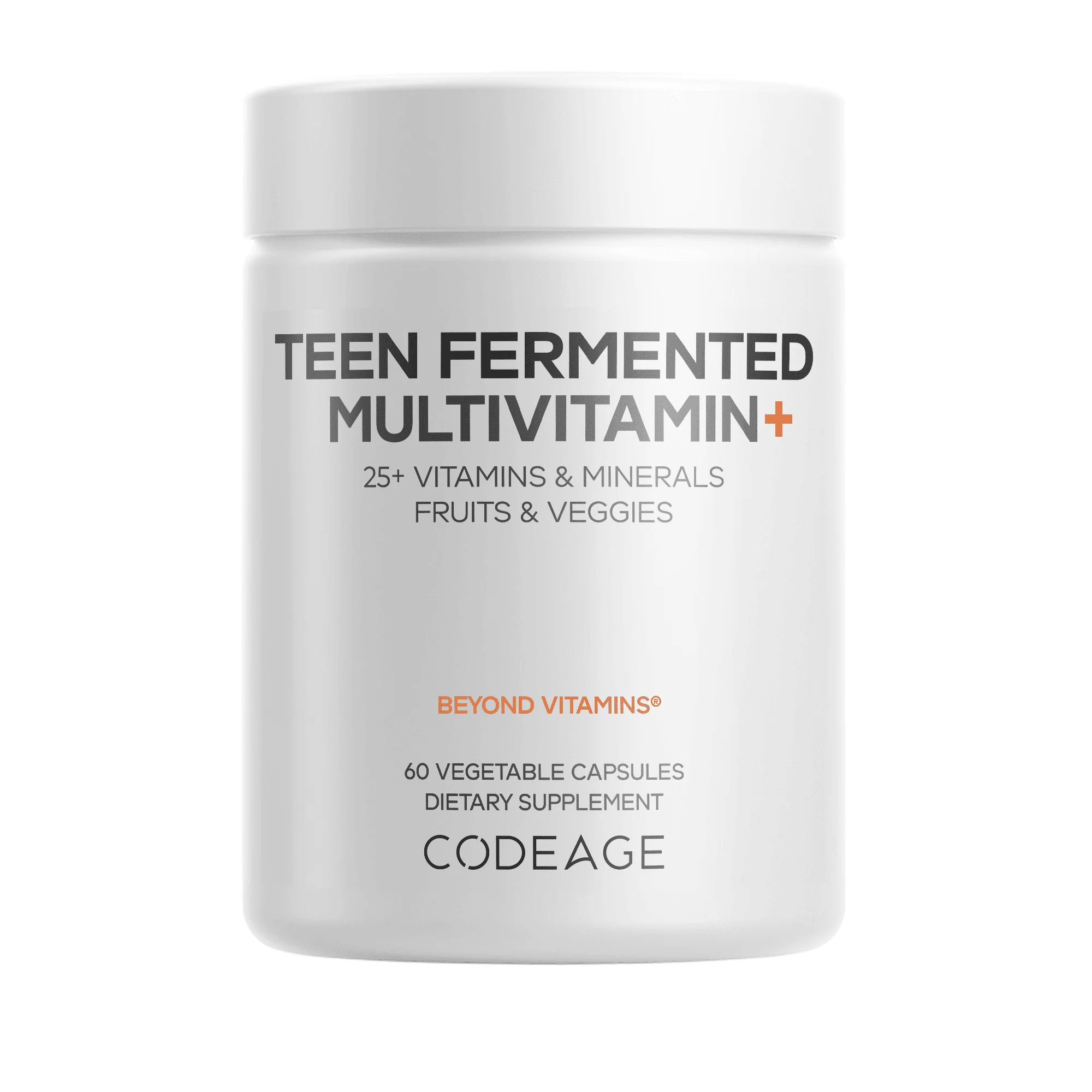 Codeage Teen Fermented Multivitamin+ Supplement