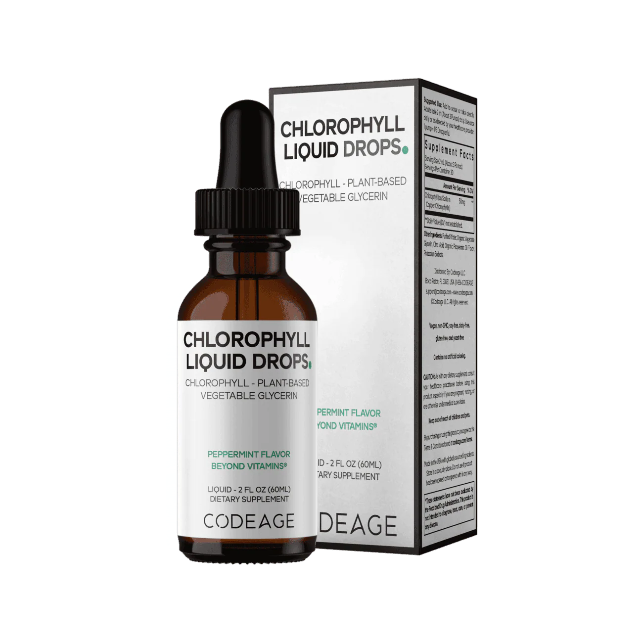Codeage Vegan Chlorophyll Liquid Drops Supplement