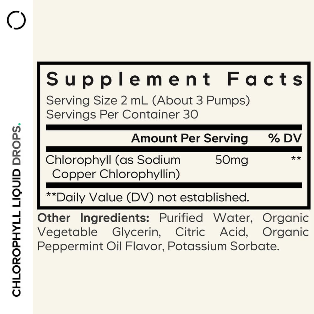 Codeage Vegan Chlorophyll Liquid Drops Supplement - Image 2