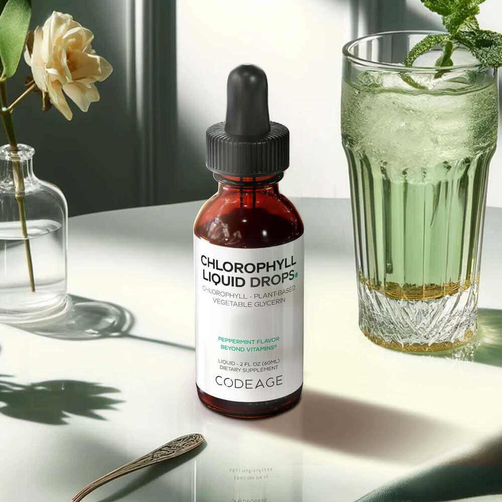 Codeage Vegan Chlorophyll Liquid Drops Supplement - Image 3