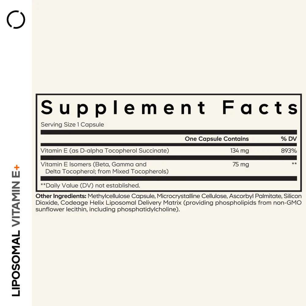 Codeage Vitamin E Tocopherols - Image 2