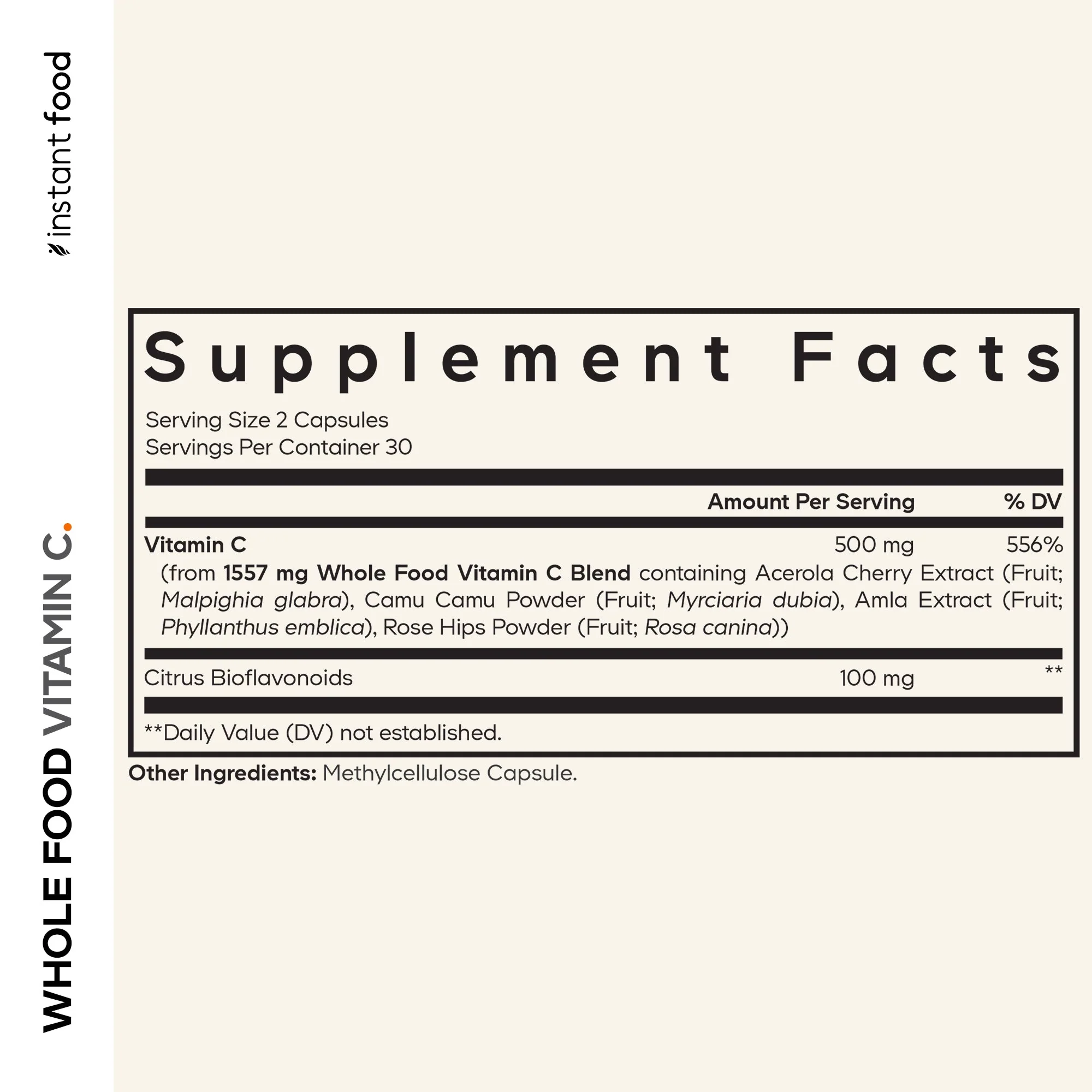 Codeage Whole Food Vitamin C - Image 2