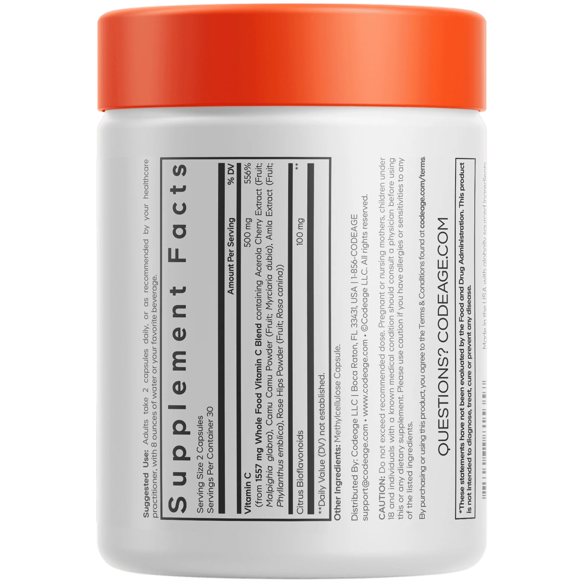 Codeage Whole Food Vitamin C - Image 5