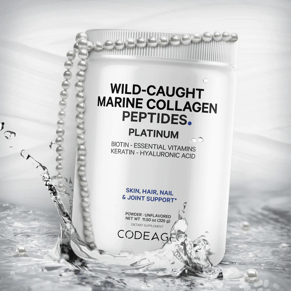 Codeage Platinum Marine Collagen Peptides Supplement Powder - Image 4
